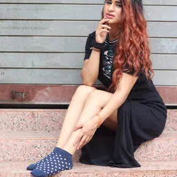 keva socks Low Ankle Polka Dots Cotton Women Socks kv34 Free Size (Multicolor) image 3