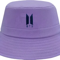 fasholic FASHOLICBTS Bucket Hat Everyday Stylish Cotton Hat Lightweight Outdoor Summer Beach Vacation Getaway Headwear image 1