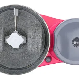 Sowbaghya Sara 2Ltr Table Top Wet Grinder with Coconut Scrapper & Atta Kneader (Pink) | Heavy Duty Motor | Ideal for Your Kitchen | 2Ltr Wet Grinder for All Kinds of Batter for South Indian Dishes image 3