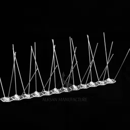 ALKSAN (Pack of 10) Stainless Steel 304 Bird Spikes for Outdoor – Anti-Bird Deterrent for Roof, Fence & Balcony – Pigeon & Seagull Repellent Strips (Durable & Weatherproof) image 5