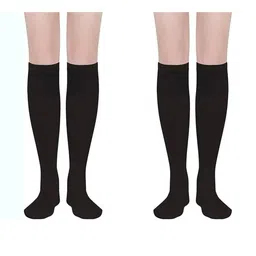 MUKHAKSH Black Cotton Socks-picture-15
