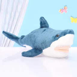 Wild Republic Mini Mako Shark Soft Toy Blue - Length 39 cm-image-82