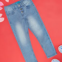 YU by Pantaloons Mild Washed Jeans - Medium Blue-picture-13