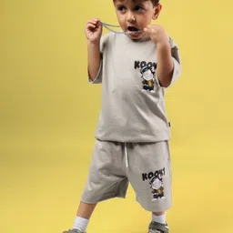 WEARDUDS Kids Graphic Printed Applique T-shirt image 3