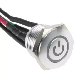 RS PRO Illuminated Push Button Switch Momentary 16 mm SPST Green Red LED 36 V DC, 1759421-image-88