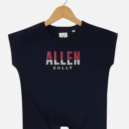 Allen Solly Junior Navy Graphic Print T-Shirt-picture-17