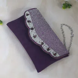 OSTY Embroidered Envelope Clutch-picture-13