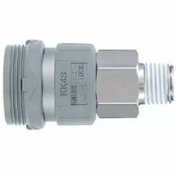 SMC Steel Male Pneumatic Quick Connect Coupling, R 3/4 Male Threaded, KK6S-06MS (Pack of 5)-picture-9