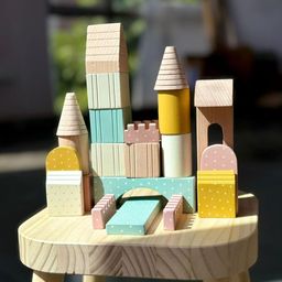 Playbox Wooden Building Blocks Skill Development Toy Learning-image-7