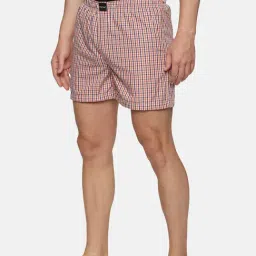 Don Vino Multicolor Regular Fit Check Boxers image 3