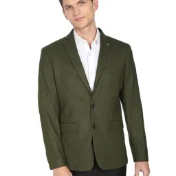 Arrow Green Slim Fit Blazer-image-54