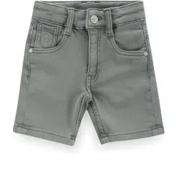 U.S. Polo Assn. Kids Grey Solid Shorts-picture-30