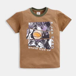 Here&Now X Game Begins Boys Printed T-shirt image 2