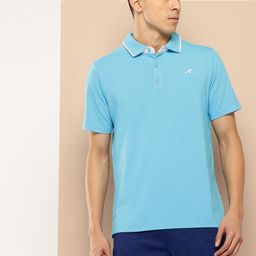 Alcis Polo Collar Golf T-shirt with Brand Logo Detail-picture-22