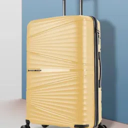 Nasher Miles Mumbai Hard-Sided Polypropylene Check-in Luggage Yellow 28 inch |75cm Trolley Bag-picture-10