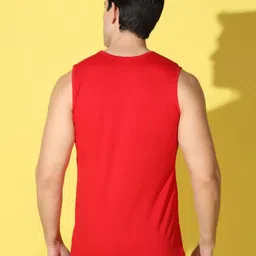 WOOSTRO Men Pack Of 2 Typography Printed Innerwear Vests image 4