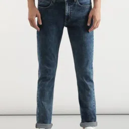 Lee Blue Cotton Slim Fit Jeans-image-74