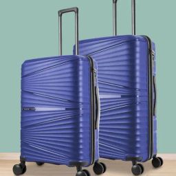 Nasher Miles Mumbai Hard-Sided Polypropylene Luggage Set of 2 Navy Blue Trolley Bags (55 & 65 cm)-picture-6
