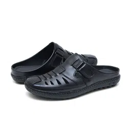 ARAMISH Men Ethnic Leather Shoe-Style Sandals image 3