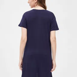 Dreambe Women 2 Printed Extended Sleeves Applique T-shirt image 4