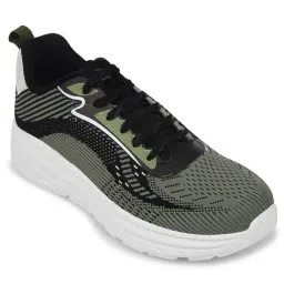 Liberty Men's Force 10 MATCHER-8E Olive Green Running Shoes-picture-23