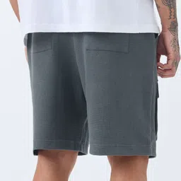 The Souled Store Men Cargo Shorts image 5
