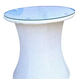 Spyder Craft 946873282 Powder Coated 2 + 1 Table Chair Set (White) image 4