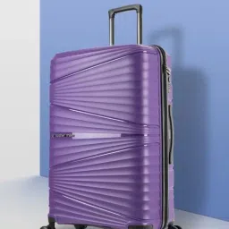Nasher Miles Mumbai Hard-Sided Polypropylene Check-in Luggage Purple 28 inch |75cm Trolley Bag-picture-24