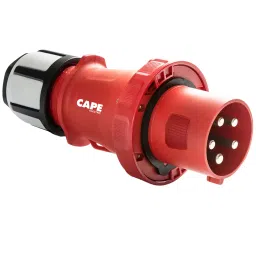 CAPE Electric Mobile Plug Nickel-Plated Contact with Pilot Contact CEE Type IP67 3P+N+E Pole 32 A Current 380-415 V, 14303-picture-21