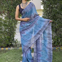 DIVASTRI Leheriya Ready to Wear Jamdani Saree image 3