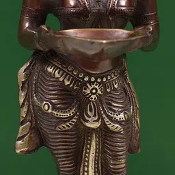 Exotic India Brown Deepalakshmi Pooja Essentials image 5