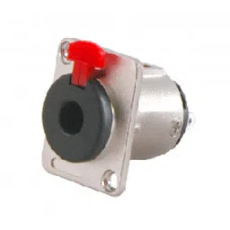 MX 6.35mm P-38 Stereo Female Socket Locking Type Panel Mounting Connector (MX-1872A)-picture-28