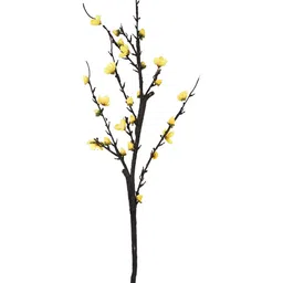 Myntra Elegant Homes Yellow 2 Pieces Blossom Artificial Flower image 2