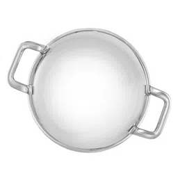 Inalsa Cookware Platinum Triply Fry Pan 2 L Induction Friendly Small- Silver image 2