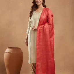 Fabindia Striped Dupatta-image-54