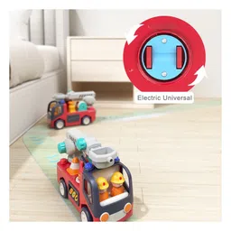 NEGOCIO Educational Interactive Fire Station for Toddlers Sound Lights - COLOR MAY VARY image 5