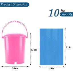 Aura Pink Set of 3 Regular Multi-Utility Organisers image 3