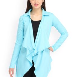Cation Blue Open Front Shrug-picture-7