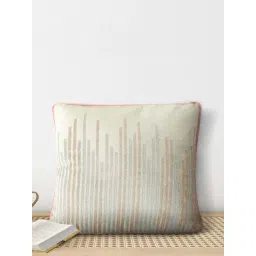 Living Scapes by Pantaloons Beige Cotton Cushion Cover-picture-32