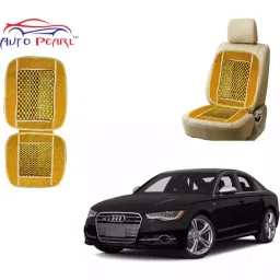 Auto Pearl VBS1B137 Polyester, Cotton Vehicle Seating Pad For Audi S6 Beige image 2