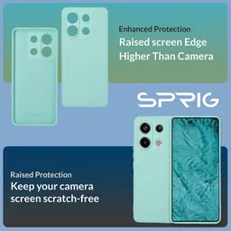 SPRIG Solid Printed Back Case Mobile Accessories image 4