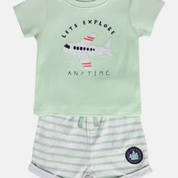 MINI KLUB Boys Printed T-shirt with Shorts-image-50