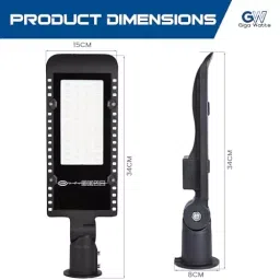 GIGAWATTS 50 W LED Chip Light Water Resistant Rectangular Lamp for Outdoor Terrace, GW-SOL02 image 2