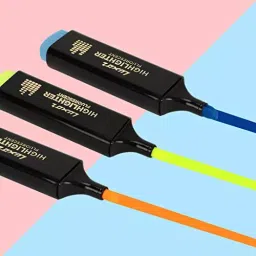 Luxor Fluorescent Highlighter Yellow, 9000028052 (Pack of 10) image 4