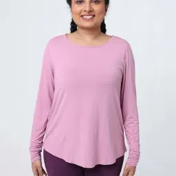 BlissClub Pink Regular Fit Sports T-Shirt-picture-19