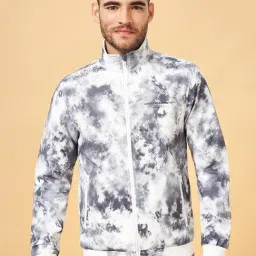 Urban Ranger by Pantaloons Grey Regular Fit Printed Jacket-picture-30