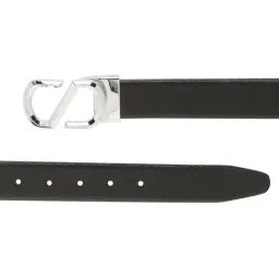 Teakwood Leathers Black Leather Waist Belt for Men image 4