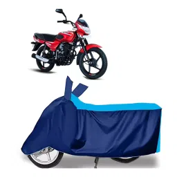 Auto Pearl Two Wheeler Cover for Bajaj CT110 - Cyan, Blue-picture-30