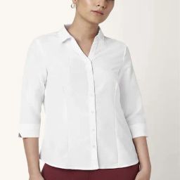 Annabelle by Pantaloons White Regular Fit Shirt-picture-23