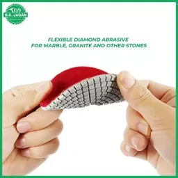 B K JAGAN & CO Polishing Pad for Granite Marble Stone 4 inch Model No 58P15P (Grit 3000, 2 pcs) image 5